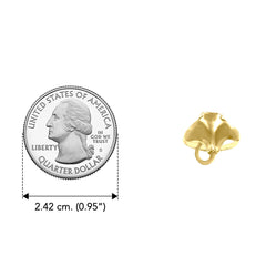 Single Manta Ray Solid Gold Ring GRI2500