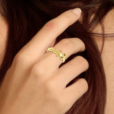 Hammerhead Shark Solid Gold Ring GRI2503