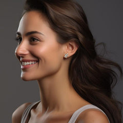 Turtle Sterling Silver Post Earring JE206 - DiveSilver Jewelry