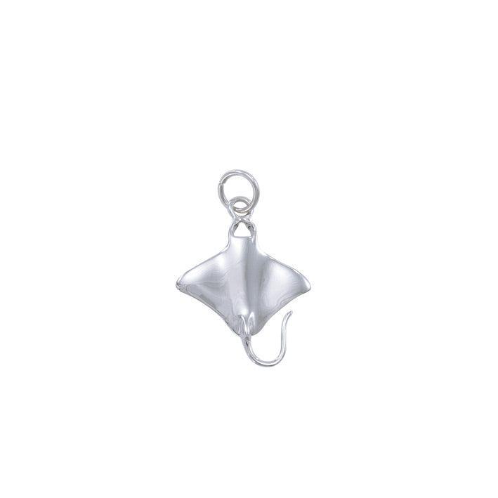 Manta Ray Sterling Silver Charm TC599 - DiveSilver Jewelry
