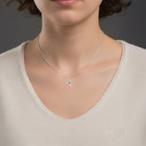 Shark Tooth with Gemstone Sterling Silver Charm TCM720