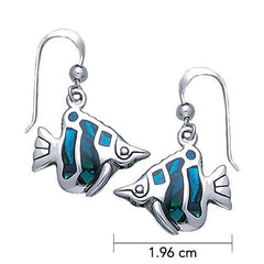 Fish Sterling Silver Hook Earring
