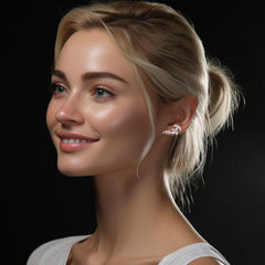 Hammerhead Shark Silver Post Earrings by Peter Stone TER2185 - DiveSilver Jewelry