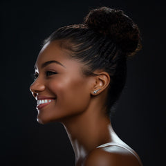 Whale Shark Sterling Silver Post Earrings