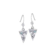 Cave Diving Sterling Silver Hook Earring TER454 - DiveSilver Jewelry