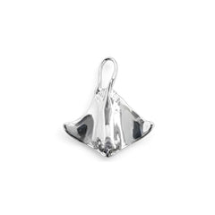 DiveSilver Stingray Sterling Silver Slider Pendant TP2366