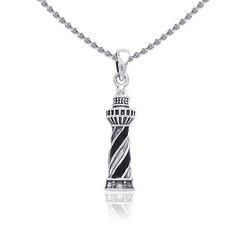 Sipango LighthouseSterling Silver Pendant TP3161 - DiveSilver Jewelry