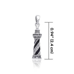 Sipango LighthouseSterling Silver Pendant TP3161 - DiveSilver Jewelry