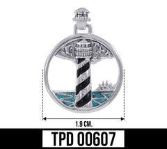 Lighthouse Sterling Silver Pendant