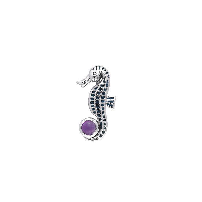 Seahorse Sterling Silver Pendant TPD083 - DiveSilver Jewelry