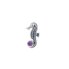 Seahorse Sterling Silver Pendant TPD083 - DiveSilver Jewelry
