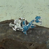 Mermaid with Enamel Pendant