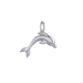 Oceanic Bonds Sterling Silver Friendly Dolphins Pendant by Peter Stone TPD6223 - DiveSilver Jewelry