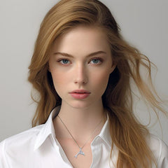 Oceanic Bonds Sterling Silver Friendly Dolphins Pendant by Peter Stone TPD6223 - DiveSilver Jewelry