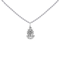 Dive Helmet Sterling Silver Pendant TPD6412