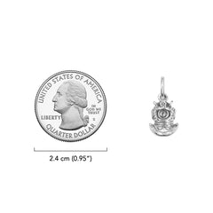 Dive Helmet Sterling Silver Pendant TPD6412