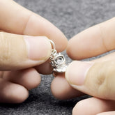 Kirby Morgan Dive Helmet Sterling Silver Pendant TPD6412