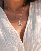 Octopus Sterling Silver Pendant TPD6444