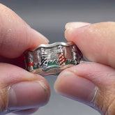 Aurora Lighthouse Sterling Silver Ring TR3741