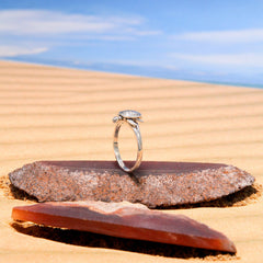 Moveable Turtle Sterling Silver Ring TR524 - DiveSilver Jewelry