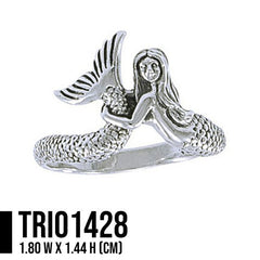 Mermaid Sterling Silver Ring