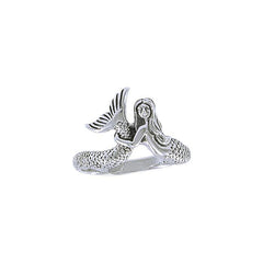 Mermaid Sterling Silver Ring TRI1428 by TRI1428