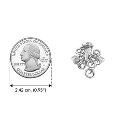 Octopus Sterling Silver Ring - DiveSilver Jewelry
