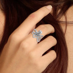 Lovely Octopus Sterling Silver Ring - DiveSilver Jewelry