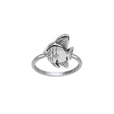 Taifin Batfish Sterling Silver Ring by DiveSilver
