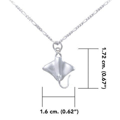 Manta Ray Sterling Silve Set TSE079 - DiveSilver Jewelry