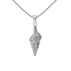 Seashell Silver Pendant With Chain Set TSE751 - DiveSilver Jewelry