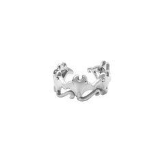 Manta Ray Group Sterling Silver Toe Ring by DiveSilver TTR100
