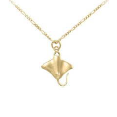 Manta Ray Sterling Silver with 14K Vermeil Plate Set VSE079 - DiveSilver Jewelry