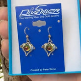 Dolphin Love Sterling Silver Hook Earring