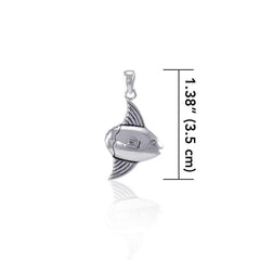 Sunfish Sterling Silver Pendant