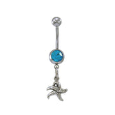Starfish Sterling Silver Body Jewelry BJ003 - Body Jewelrys
