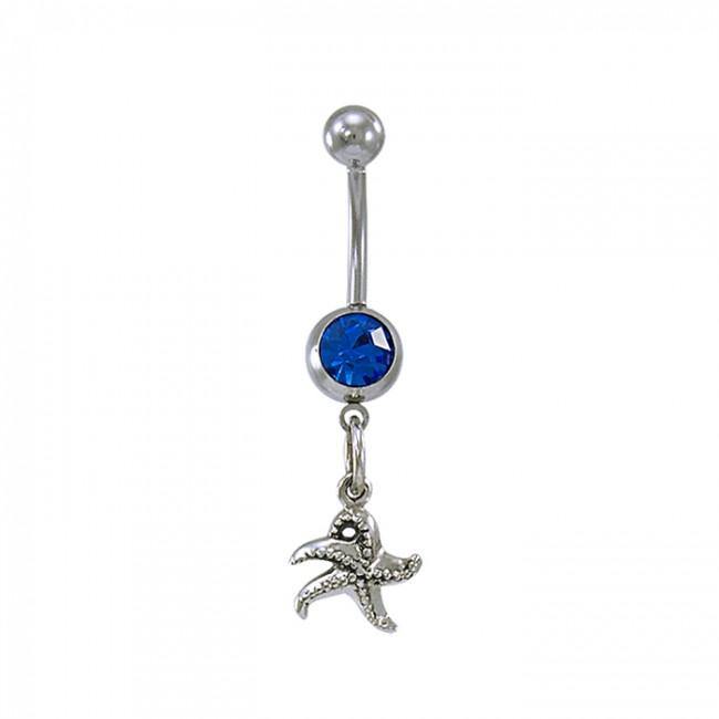 Starfish Sterling Silver Body Jewelry BJ003 - Body Jewelrys