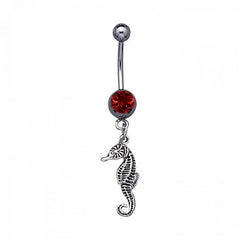 Seahorse Sterling Silver Body Jewelry BJ006 - Body Jewelrys