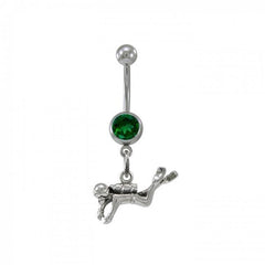 Diver Sterling Silver Body Jewelry BJ013 - Body Jewelrys