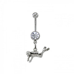 Diver Sterling Silver Body Jewelry BJ013 - Body Jewelrys