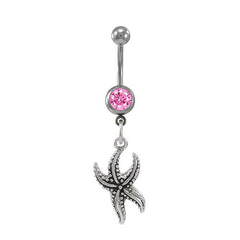 Starfish Sterling Silver Body Jewelry BJ015 - Body Jewelrys