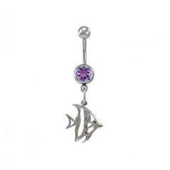 Anglefish Sterling Silver Body Jewelry BJ022 - Body Jewelrys