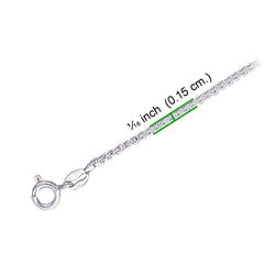 Large Box Silver Chain CH2246 - DiveSilver Jewelry