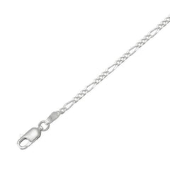 Figaro Sterling Silver Chain CH2359 - DiveSilver Jewelry