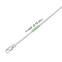 Snake Sterling Silver Chain CH3910 - DiveSilver Jewelry