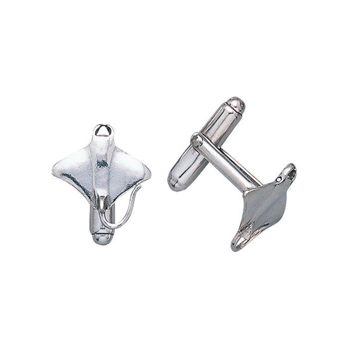 CL007 Manta Ray - Cuff Links