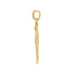 Seahorse Filigree Pendant in 14k Gold GPD5147 - DiveSilver Jewelry