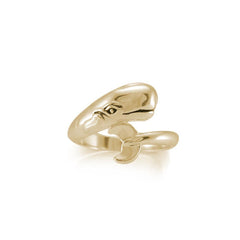 Whale Solid Gold Wrap Ring GRI1809 - Ring