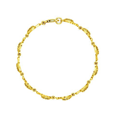 Turtle Link 14K Solid Gold Link Bracelet GTBG001 - DiveSilver Jewelry