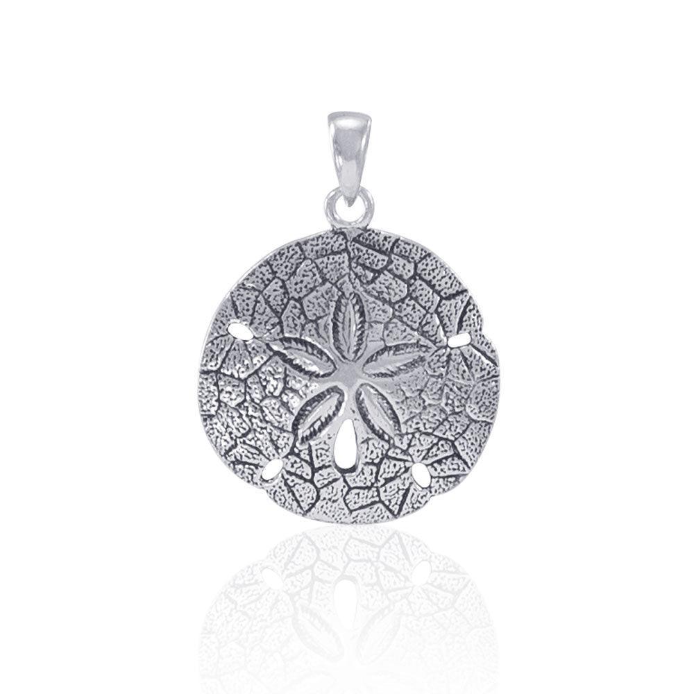 Sand Dollar Sterling Silver Pendant JP026 - Pendants